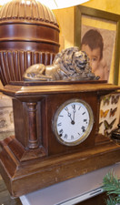 Orologio scrivania ottocentesc usato  Mantova