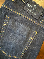 Gucci blue jeans usato  Milano