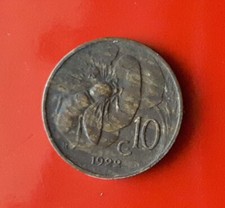Centesimi 1922 errore usato  Cerveteri
