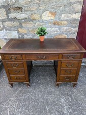 Antique oak brown for sale  HEXHAM
