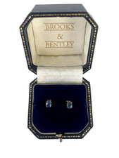 Sapphire earrings 9ct for sale  LIVERPOOL