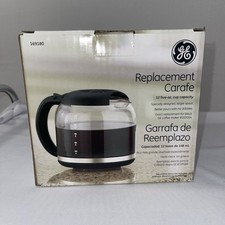 Cafeteira General Electric 12 xícaras garrafa de vidro de substituição 169180, 169164, usado comprar usado  Enviando para Brazil