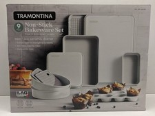 Conjunto de 9 panificação de cerâmica antiaderente Tramontina/branco comprar usado  Enviando para Brazil