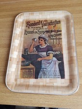 Serviertablett vintage motiv gebraucht kaufen  Lilienthal