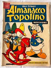 Almanacco topolino novembre usato  Trieste