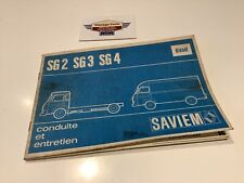 Saviem sg2 sg3 d'occasion  Fayence