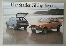 Toyota starlet brochure for sale  BOURNE