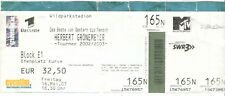 Konzertkarte 2003 grönemeyer gebraucht kaufen  Bad Kreuznach