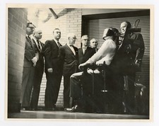 Cadeira elétrica Larry Nocerino Crime Photo Magistrates Tour Cook County Jail 1966, usado comprar usado  Enviando para Brazil