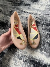 Sapatilhas de balé Vivienne Westwood x Melissa Anglomania tamanho 8, usado comprar usado  Enviando para Brazil