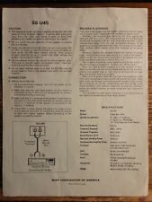 Sony speaker u45 for sale  Vinton