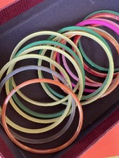 Bracciali iridescenti vetro usato Bracciali iridescenti vetro usato  Forli