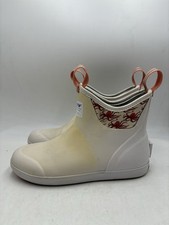 Bota Xtratuf Salmon Sisters Feminina 6” Neoprene Ankle Deck Tamanho EUA 8 comprar usado  Enviando para Brazil