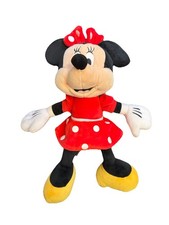 Disney Minnie Mouse Pelúcia 16” Headstart Vestido Vermelho Laço Autêntico Brinquedo Colecionável, usado comprar usado  Enviando para Brazil