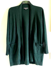 bottle green cardigan for sale  NEWTON ABBOT