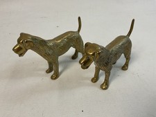 Vintage brass dog for sale  UK
