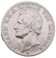 Sachsen thaler 1860 gebraucht kaufen  Bad Nauheim