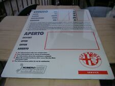 Insegna tabella alfa usato  Fossano