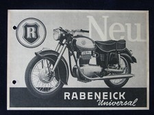 Riginal rabeneick prospekt gebraucht kaufen  Wiesloch