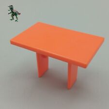 Playmobil orange table for sale  Shipping to Ireland