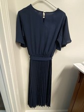 Beautiful pleated navy for sale  East Lansing