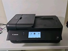 Impressora Colorida Multifuncional Jato de Tinta Canon PIXMA TS9520.  TINTAS NOVAS, página baixa Ct. comprar usado  Enviando para Brazil