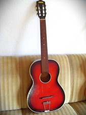 Rote parlor gitarre gebraucht kaufen  Haste