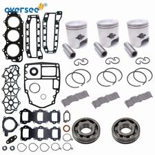 Kit de reconstrução de virabrequim e cabeça de alimentação STD 6H4/63D para Yamaha 2T 40 50HP 3 cilindros 40TRC comprar usado  Enviando para Brazil
