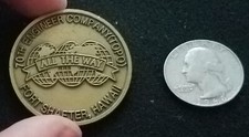 Moeda desafio exército dos EUA vintage 70th Engineer Company TOPO Fort Shafter Havaí comprar usado  Enviando para Brazil