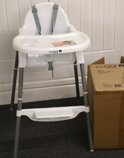 Cuggl highchair collapsible for sale  LETCHWORTH GARDEN CITY