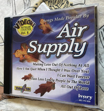 CANÇÕES POPULARIZADAS POR AIR SUPPLY CD - VIDEOKE COLLECTION VOL. 8, usado comprar usado  Enviando para Brazil