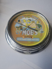 Simpsons wall clock for sale  LEICESTER