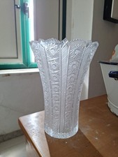 Vaso fiori cristallo usato  Lucera