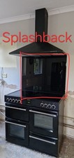 Black glass oven for sale  ANDOVER