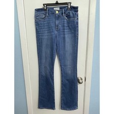 Usado, Jeans armação tamanho 29 Le mini bootcut cintura alta hippie faroeste boho preppy comprar usado  Enviando para Brazil