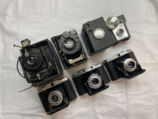 Antique Medium Format Camera Lot – Bellow / Folding Cameras – Ernemann / Zeiss, usado comprar usado  Enviando para Brazil