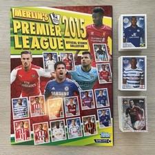Merlin’s Premier League 2015 Raro Juego Completo de Pegatinas y Álbum Vacío Topps segunda mano  Embacar hacia Mexico