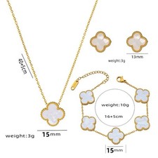 Edelstahl schmuck set gebraucht kaufen  Kirchhain