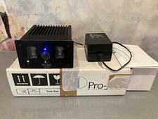 Caja de tubo Pro-ject en color negro. Ejemplo en caja, MM y MC MC Phono preamplificador de escenario GWO segunda mano  Embacar hacia Mexico