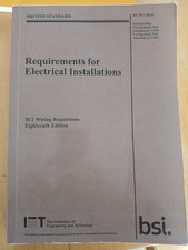 Requirements electrical instal for sale  BALLYMENA