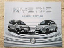 Fiat 500 & Panda Hybrid Launch Edition - Broszura prospektu Depliant Katalog, używany na sprzedaż  PL