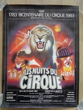 Affiche ancienne nuits d'occasion  Douarnenez
