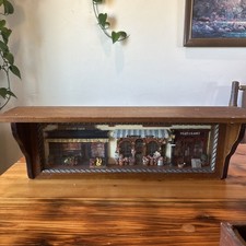 Prateleira vintage de madeira 3D caixa de sombra presentes arister barbearia floral restaurante comprar usado Prateleira vintage de madeira 3D caixa de sombra presentes arister barbearia floral restaurante comprar usado  Enviando para Brazil