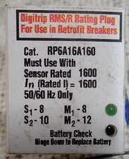 Plugue de classificação Digitrip RMS/R para disjuntores retrofit RP6A16A160 classificação 1600 comprar usado  Enviando para Brazil