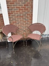 Vintage wicker wrought for sale  Elgin