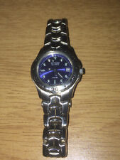 Relógio masculino vintage Citizen WR100 mostrador azul e verde 10 barras quartzo aço inoxidável, usado comprar usado  Enviando para Brazil