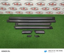 Conjunto de moldura de porta JDM Honda Civic Sedan 4º SH4 Si EF2 1988-1991 OEM acabamento cromado comprar usado  Enviando para Brazil