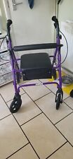 Purple mobility walker for sale  KETTERING