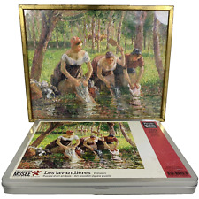 Tableau puzzle lavendières d'occasion  Massy
