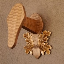Geschnitztes trophäenschild t gebraucht kaufen  Nagel